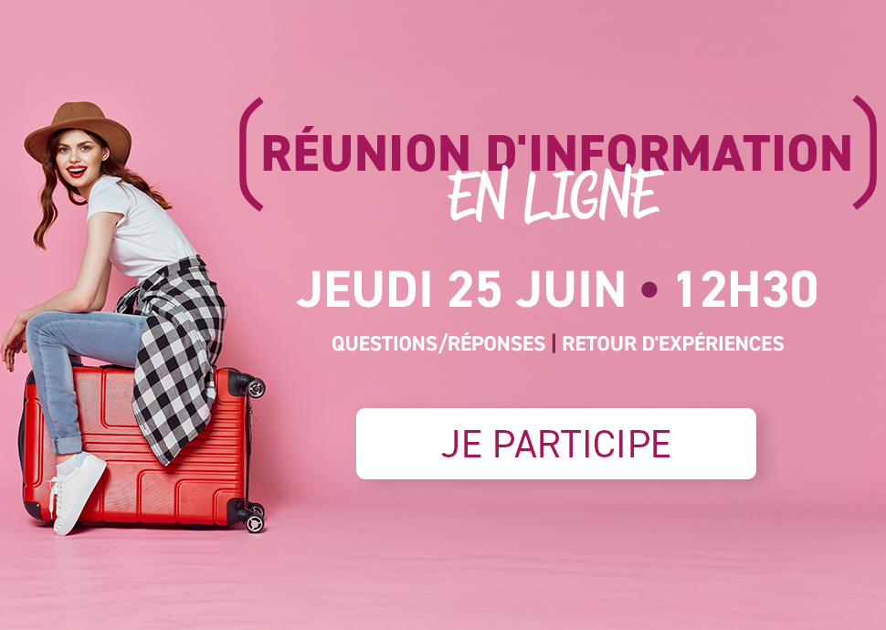 Réunion d'information en ligne - Jeudi 25 Juin 2026