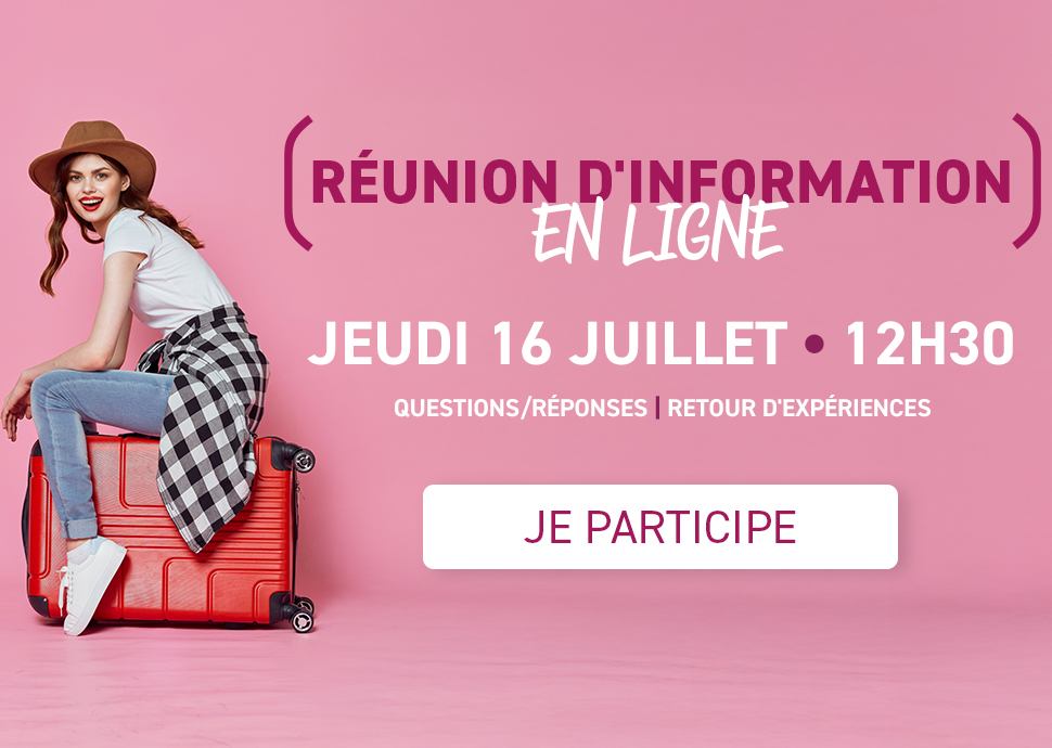 Réunion d'information en ligne 16 juillet 2026